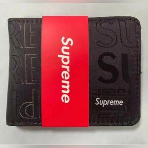 UNISEX Supreme Black Wallet